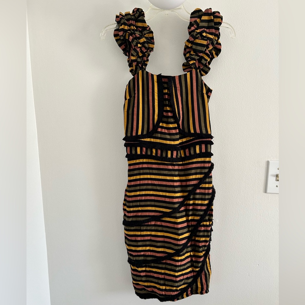 Multicolor Stripe Dress Sz 2